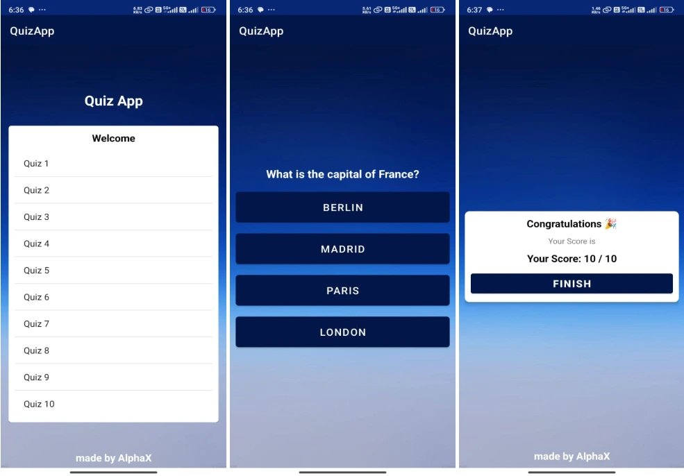 Quiz App